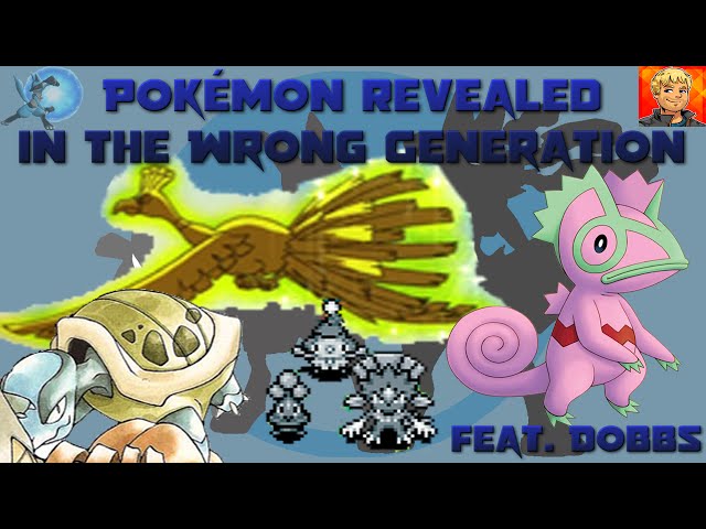 Pokémon Revealed in the Wrong Generation