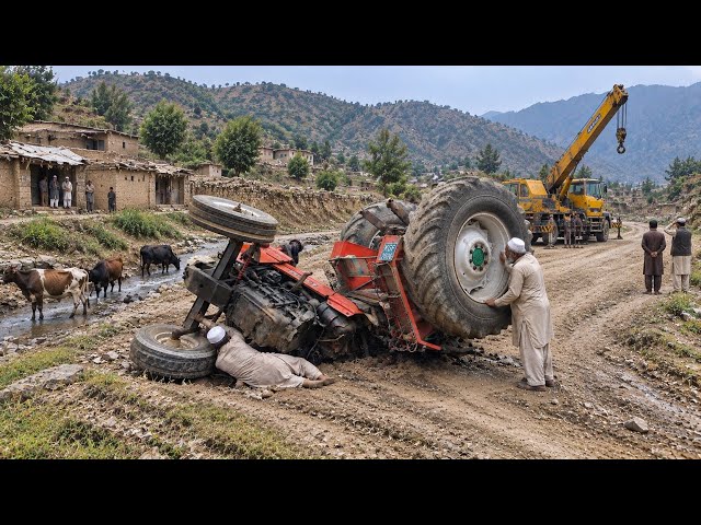 Destroyed Tractor Recovery | Can Our Mechanics Bring It Back to Life?