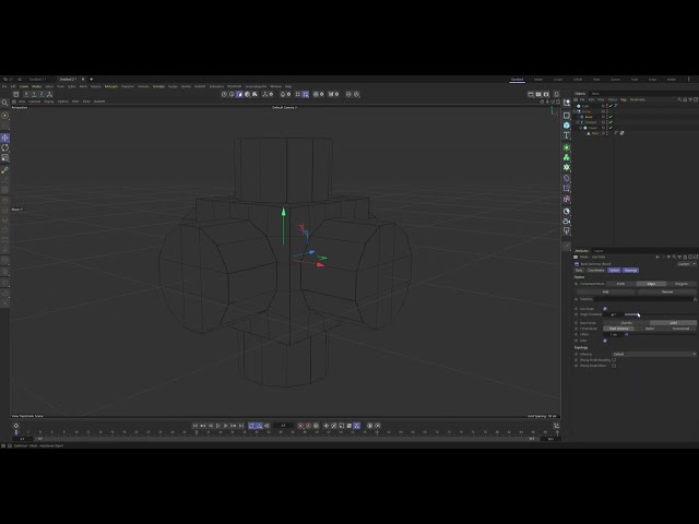 Cinema 4D - Hard Surface Shape Tutorial