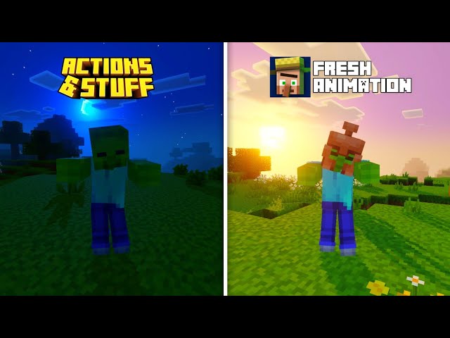 Minecraft Action And Stuff Vs Fresh Animation