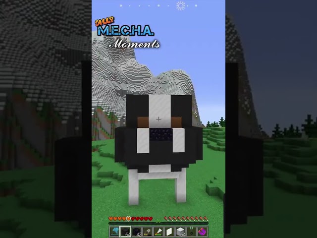 I BUILT MY DOG! | Minecraft Challenge #Shorts