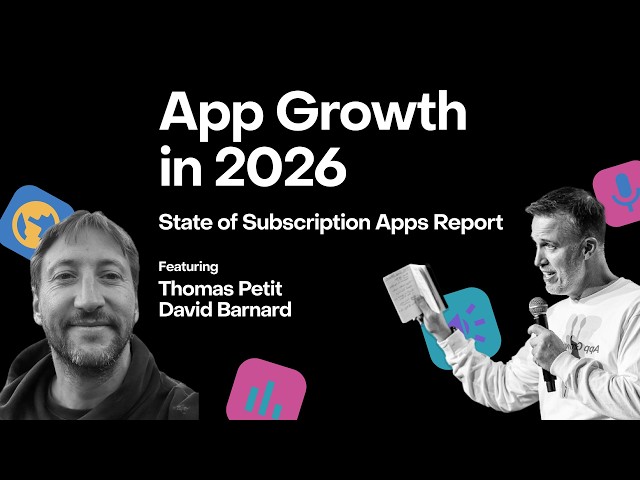 What 115,000+ Apps Reveal about Growth in 2026 | Sub Club Live ft. Thomas Petit