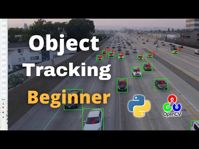 Object Tracking from scratch with OpenCV and Python