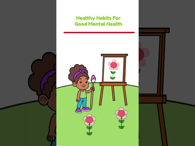 Healthy Habits For Good Mental Health #8 Creative Expression-Healthy Habits For Kids #healthyhabits