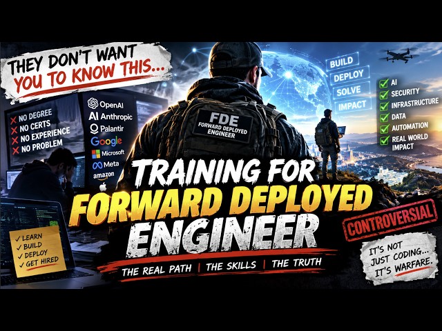 Forward Deployed Engineer Tutorial #fde #forwardeployedengineer #agenticai