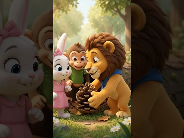 🌲💨 The Runaway Pinecone | Fun Toons Short 👀 CAN LEO, BELLA, AND MAX CATCH THE RUNAWAY PINECONE?! 🌲💨