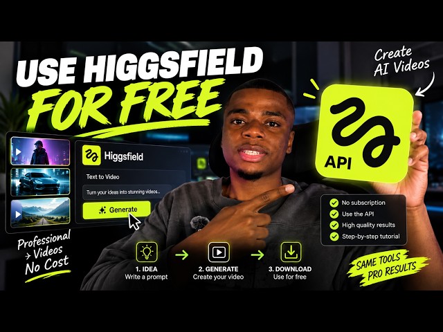 How to Use Higgsfield API Without a Subscription (Step-by-Step)