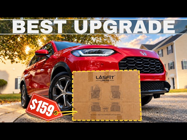 The BEST Upgrade for Your Honda HR-V! LasFit Floor Liners Tested.