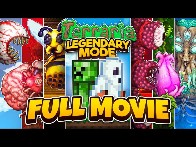 2 Idiots Vs Terraria's Hardest Mode | Full Movie
