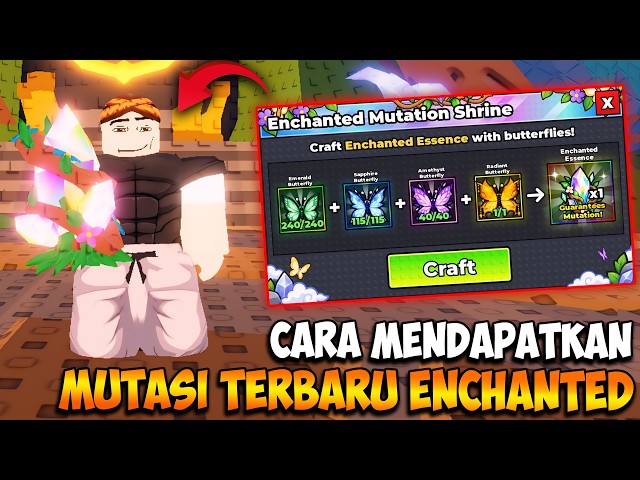 Cara Mendapatkan Mutasi Terbaru Enchanted Di Steal An Egg  Roblox !!!