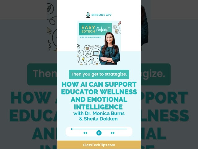 Can AI Support Teacher Wellness? Emotional Intelligence Strategies