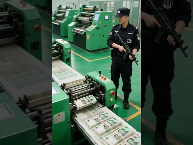 What Happens Inside a Real Money Factory?