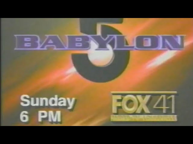 1996 Babylon 5 on WDRB FOX 41 Louisville KY Promo