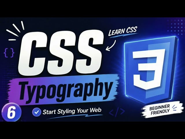 CSS Typography Tutorial for Beginners