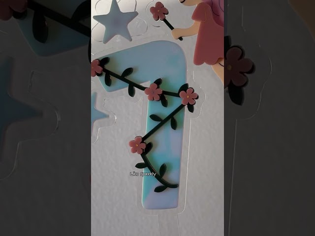 Custom cake topper for a fairy loving girl #caketopper #lasercut
