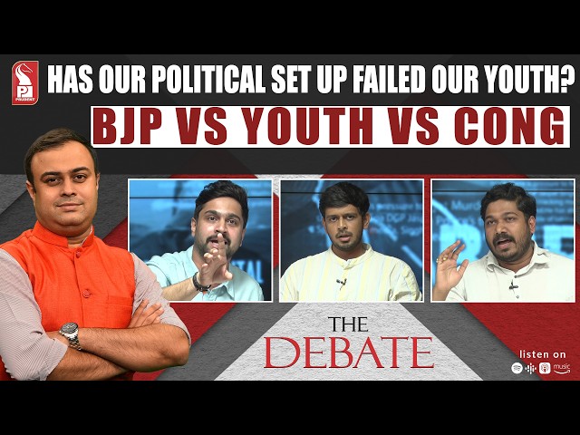 Has our Political Set Up failed our Youth? | BJP vs Cong vs Youth| The Debate | Prudent | 220726