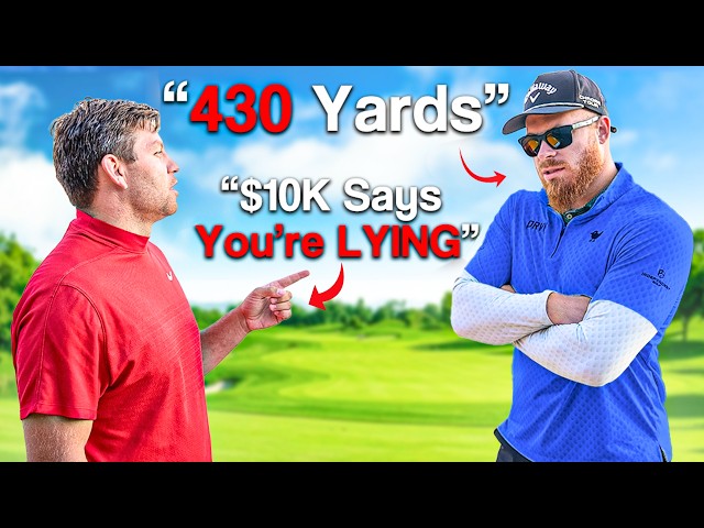 Long Drive Champion Goes UNDERCOVER in Local Long Drive Contest...