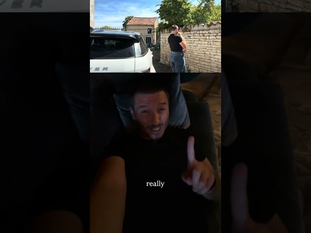 Saving a little dog from the streets in rural France