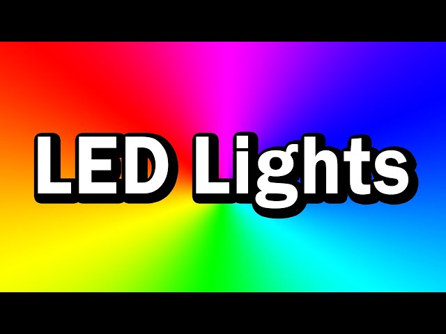 LED Lights - Color-Changing Screen - Slow & Smooth (10 Hours)