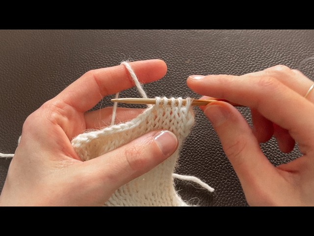Picking up Stitches / Pick up and Knit Tutorial