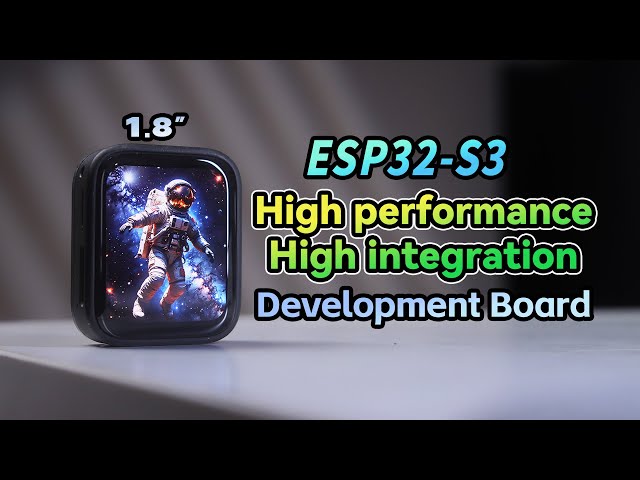 ESP32 with display, 1.8inch AMOLED touch lcd, 368×448 Pixels, Accelerometer and Gyroscope Sensor