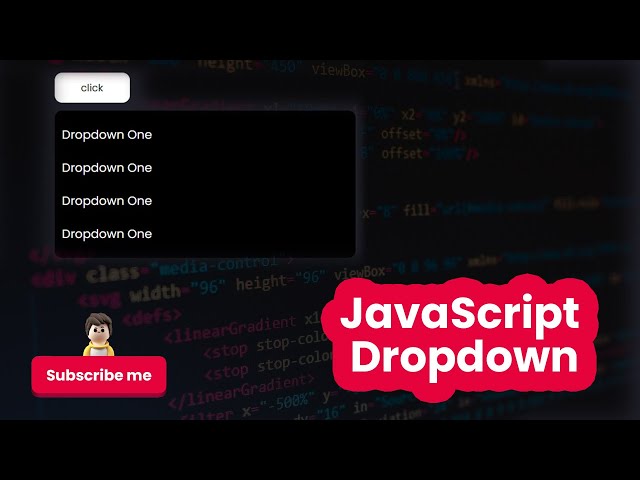 How To Create a Dropdown With CSS and JavaScript