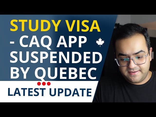 Breaking News Quebec Suspends CAQ Study Visa for these colleges Canada Immigration News IRCC Updates