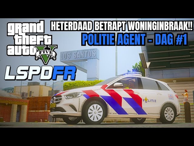 Stalker op Heterdaad! 👮‍♀️ Arrestatie & Inbraakmelding | LSPDFR Nederland