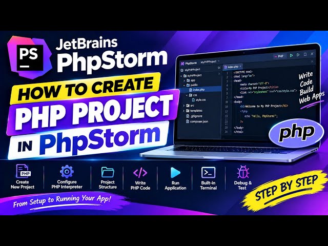 PHP Project in JetBrains PhpStorm