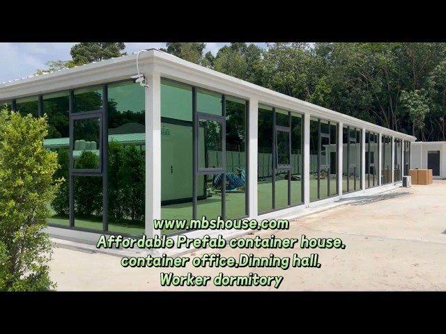 Affordable Prefab Detachable Container House, Container Office, Worker dormitory  from China