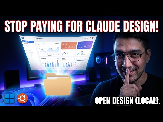 BYE Claude Design! This is the BEST Open Source AI UI Generator