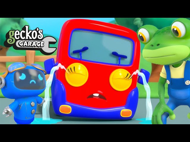 Baby Truck Is Sad and Cries!｜NEW Gecko's Garage｜Funny Cartoon For Kids｜Toddler Fun Learning