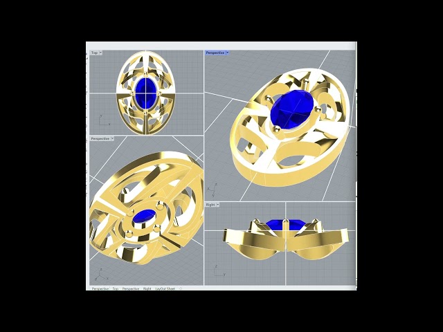 Complex Pendant Maker made to look easy - Done In AlgoJewels