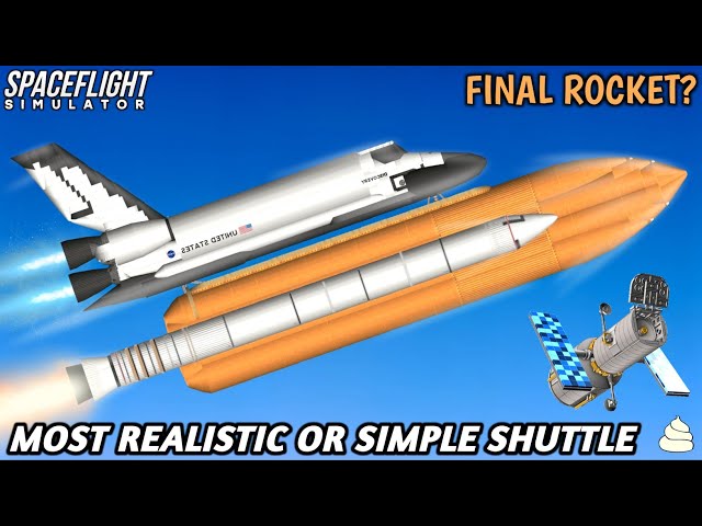 Space Shuttle & Hubble Telescope Launch To The Universe In Spaceflight Simulator Update