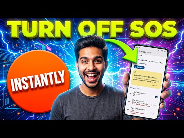 How to Turn Off SOS on Android | Disable Emergency Calls