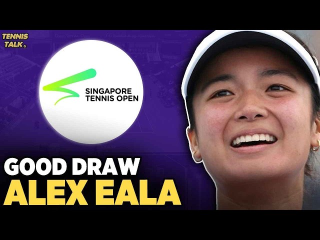 Eala Good Draw | Andreeva, Anisimova Return at Singapore 2026 | Tennis News
