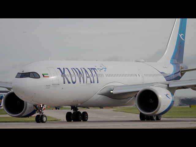Middle East Carriers Start Back At Manchester - Plane Spotting Up Close