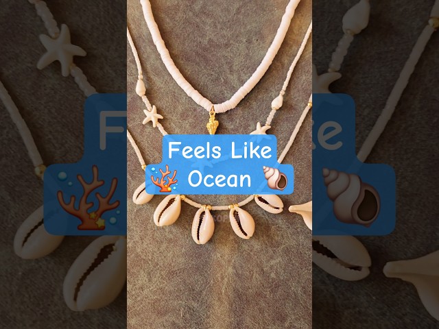 DIY Neckles🐚🌊#macrame #diy #accessories #diyaccessories #macrametutorial #handmade #bohostyle #ocean