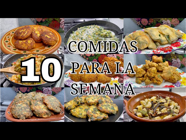 10 RECETAS CON $50 PESOS FACIL Y ECONÓMICA #parati #viral #parati #fypシ   #recetas  #fyp