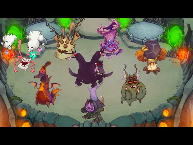 ALL PANIC CAVERN NEW MONSTER ( MSM FANMADE ) || My Singing Monster