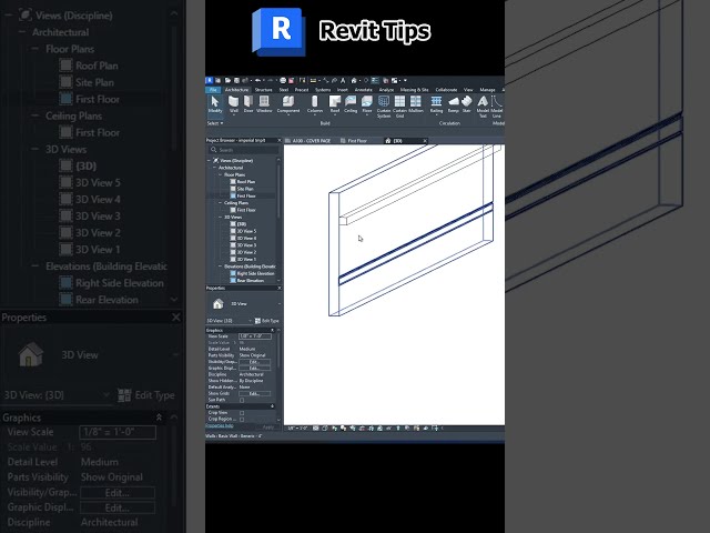 Revit Wall Sweeps & Reveals: Add Moldings & Details Instantly!
