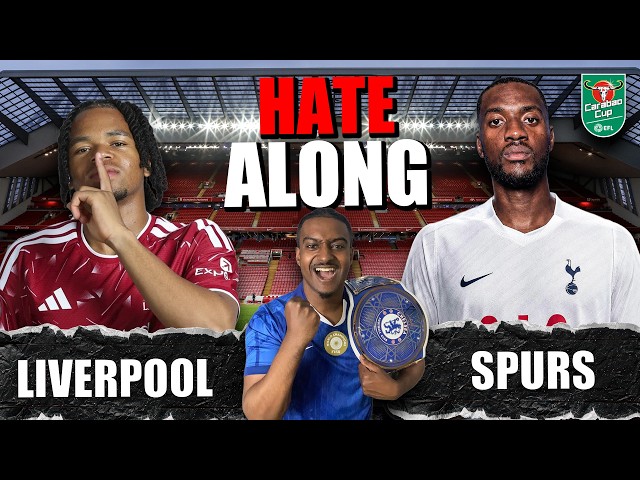 LIVE: LIVERPOOL VS TOTTENHAM CARABAO CUP WATCHALONG @MuradiOTM