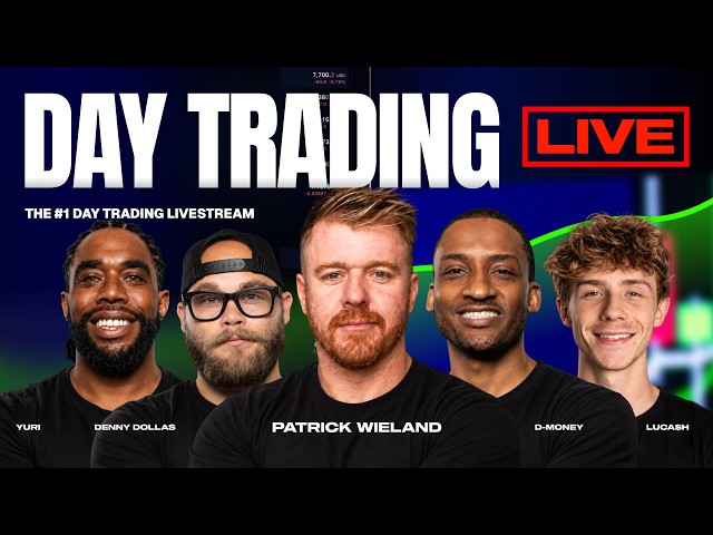 LIVE DayTrading! #1 Watched Futures Trading Show!