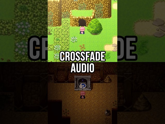 Don't CUT your music CROSSFADE instead (RPG Maker Tutorial) #gamedev #rpgmaker #roguelike