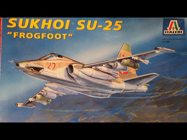 Italeri/Zvezda 1/72 Su-25 Frogfoot Kit Build with Quinta 3D Cockpit
