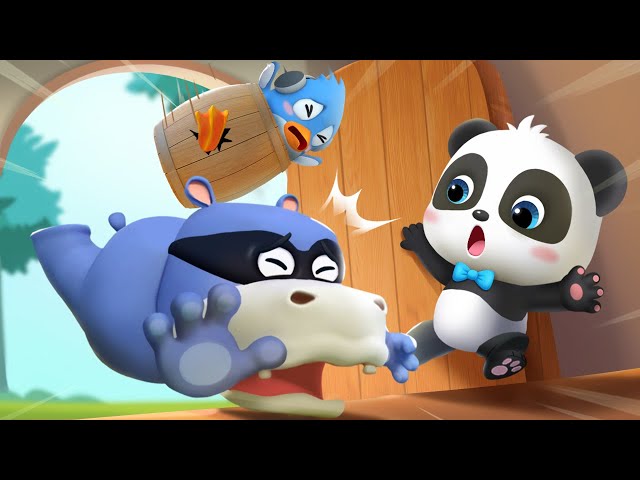 Magical Chinese Characters Ep 32- Foolish Bodyguard | BabyBus TV - Kids Cartoon
