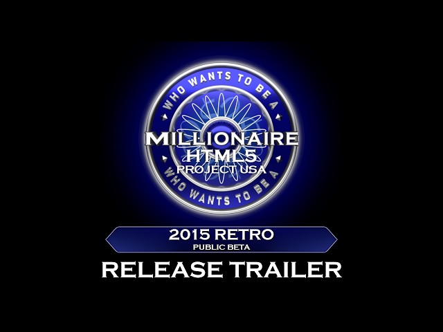 WWTBAM HTML5: Project USA - 2015 Retro (Public Beta) Release trailer