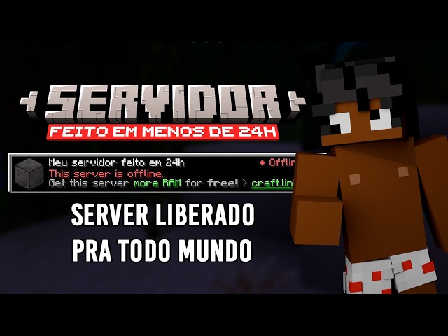 🔴SERVER LIBERADO PRA TODO MUNDO!🔴