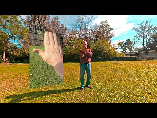 SLAM XCAM Back Yard Testing  Gimbal and Rode audio