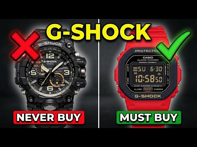Stop Buying the WRONG Casio G-Shock — 5 to Avoid and 3 Worth It